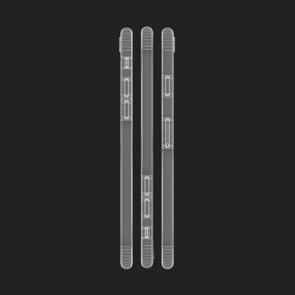 Apple iPhone 8 All Colors 3D model_65