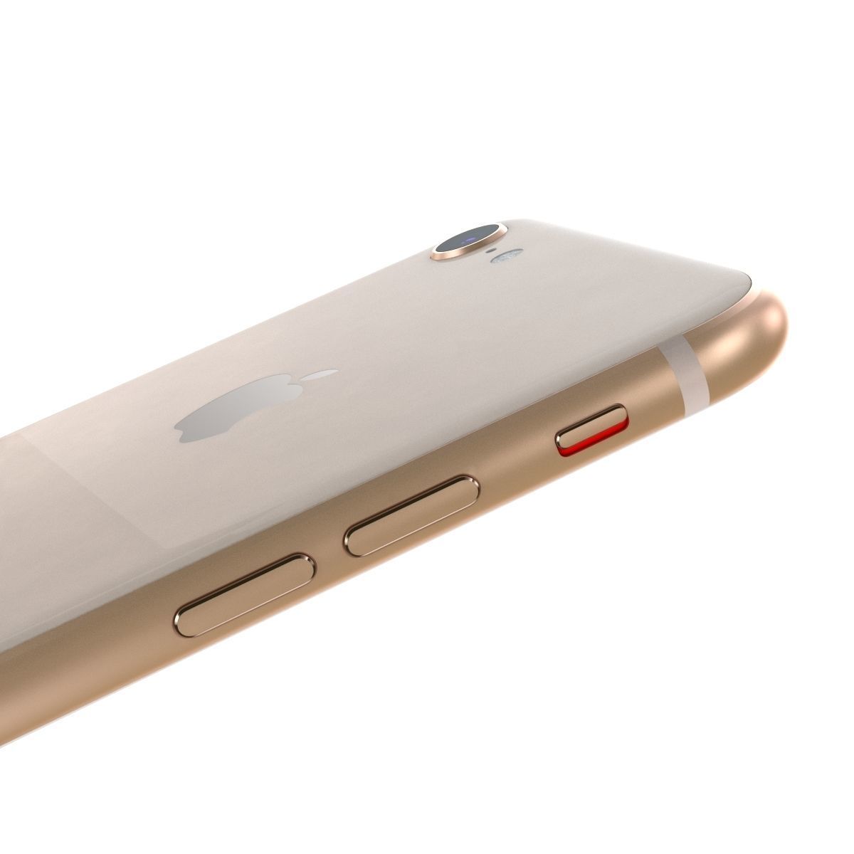Apple iPhone 8 Gold  3D model_5