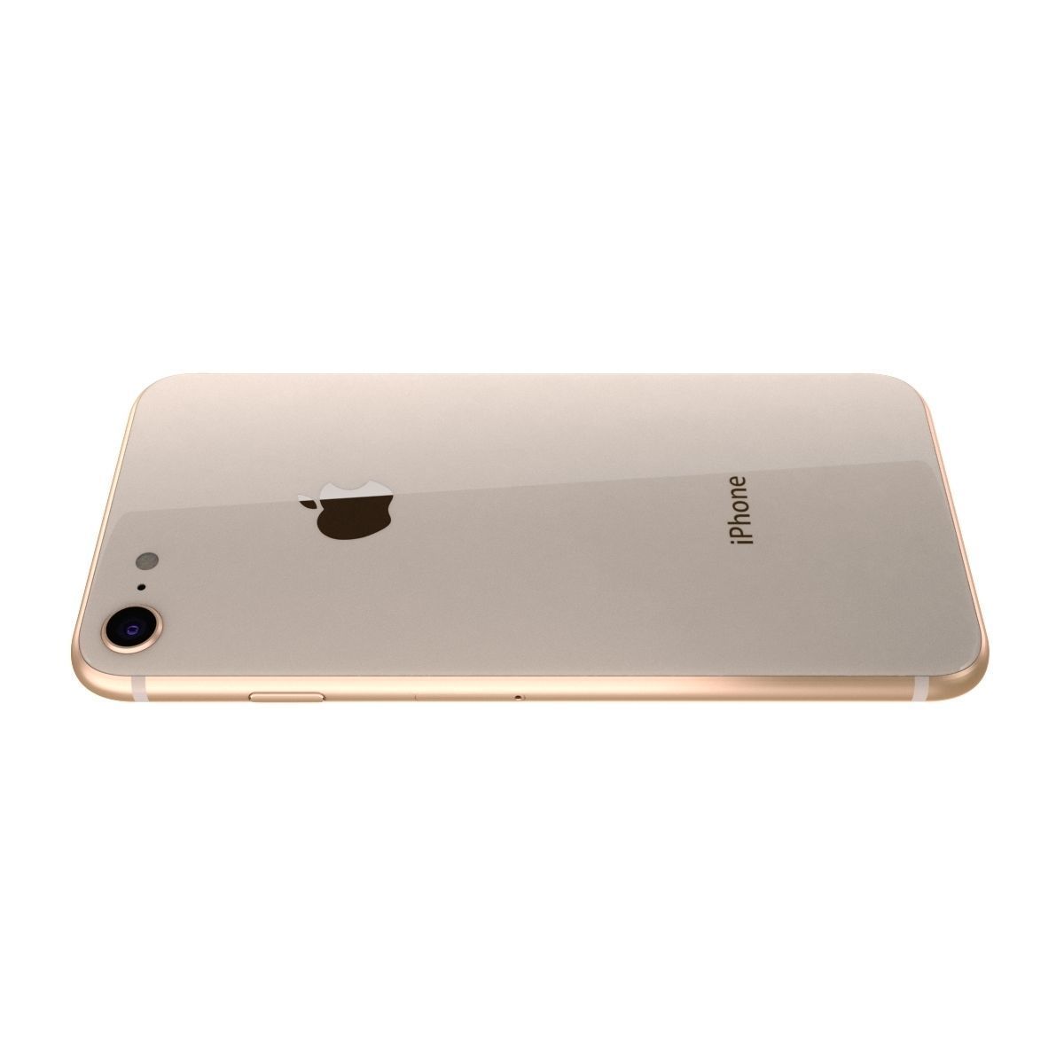 Apple iPhone 8 Gold  3D model_6