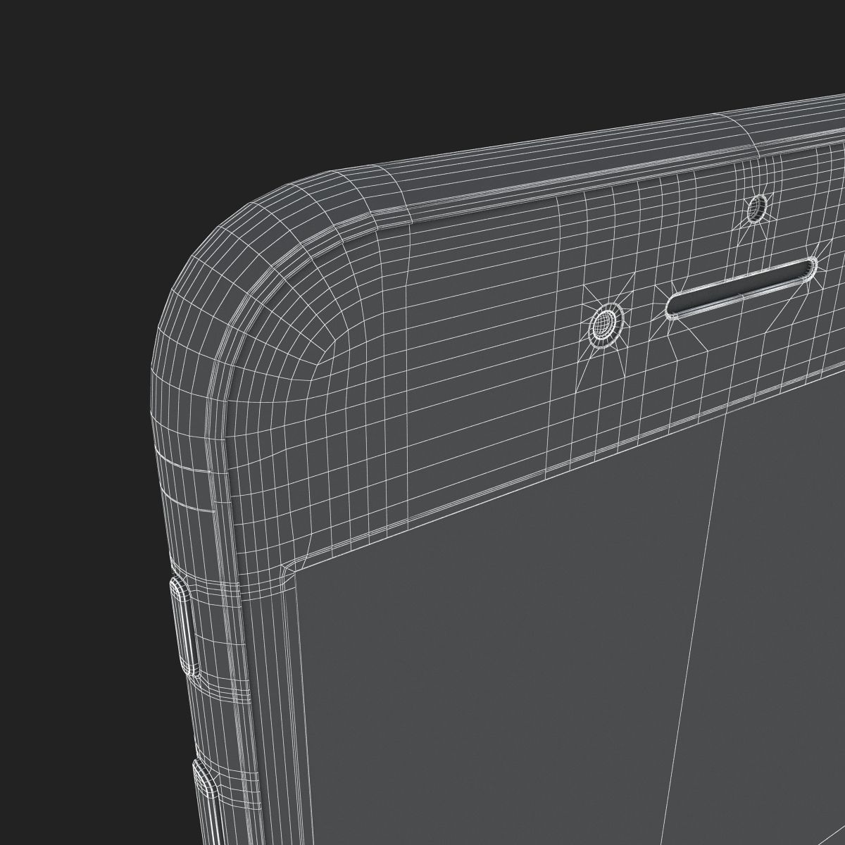 Apple iPhone 8 Silver 3D model_22