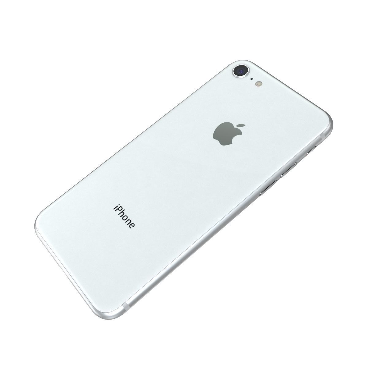 Apple iPhone 8 Silver 3D model_14