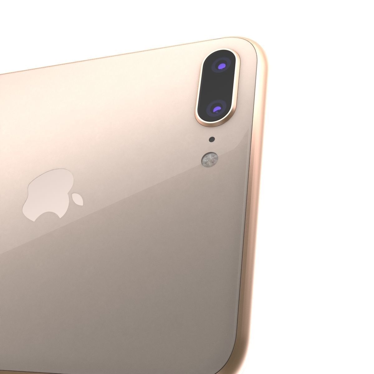 Apple iPhone 8 Plus All Colors 3D model_9