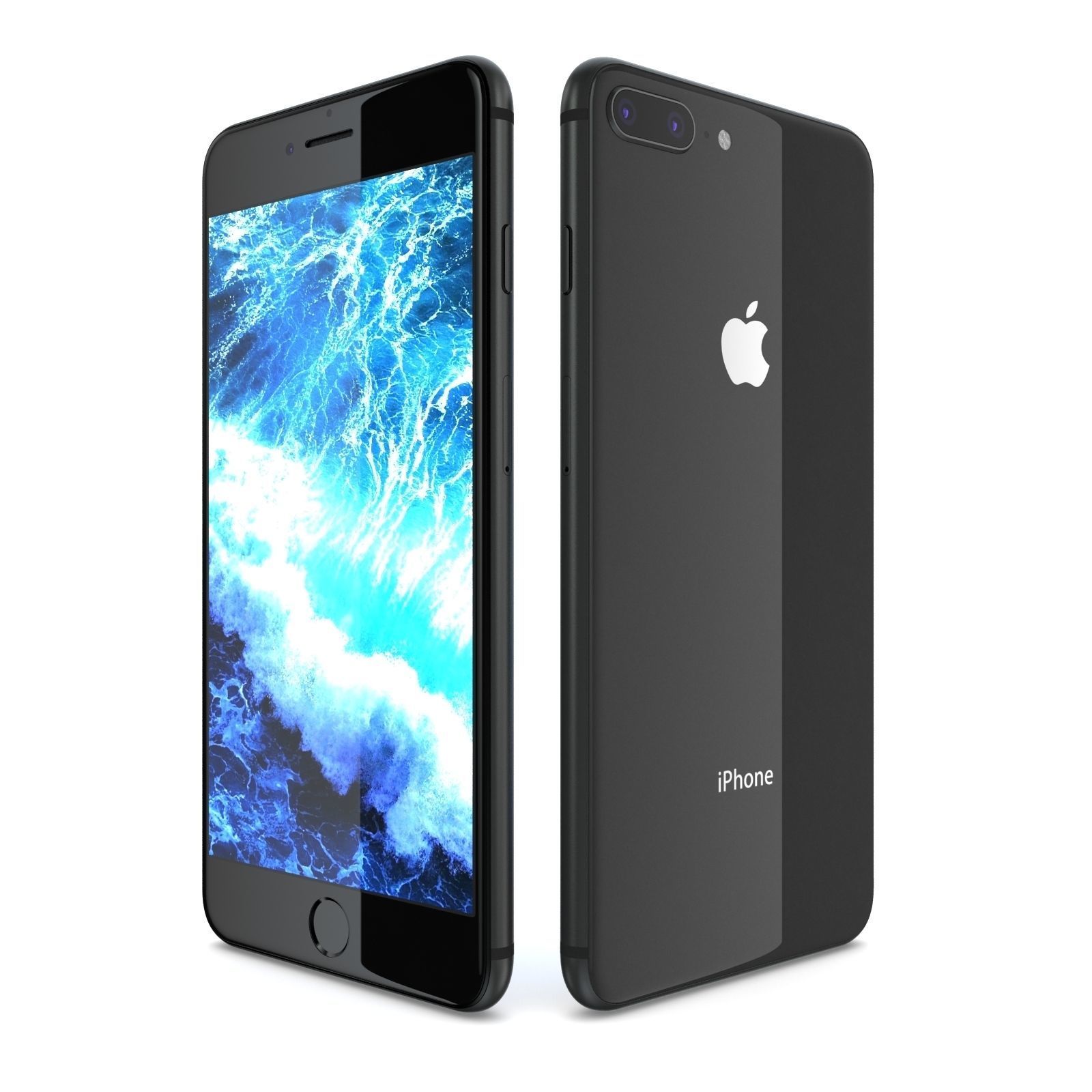 Apple iPhone 8 Plus All Colors 3D model_32