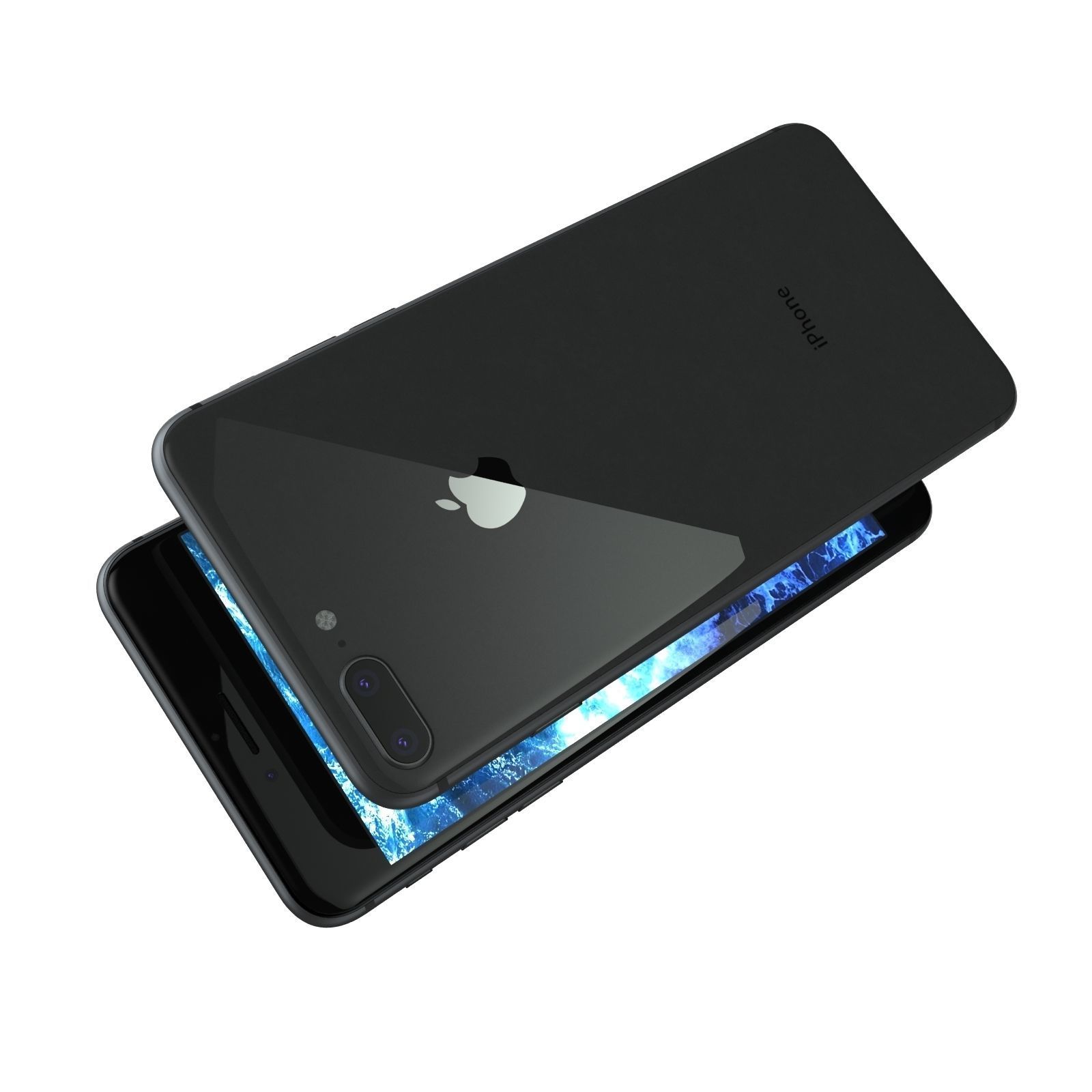 Apple iPhone 8 Plus All Colors 3D model_35