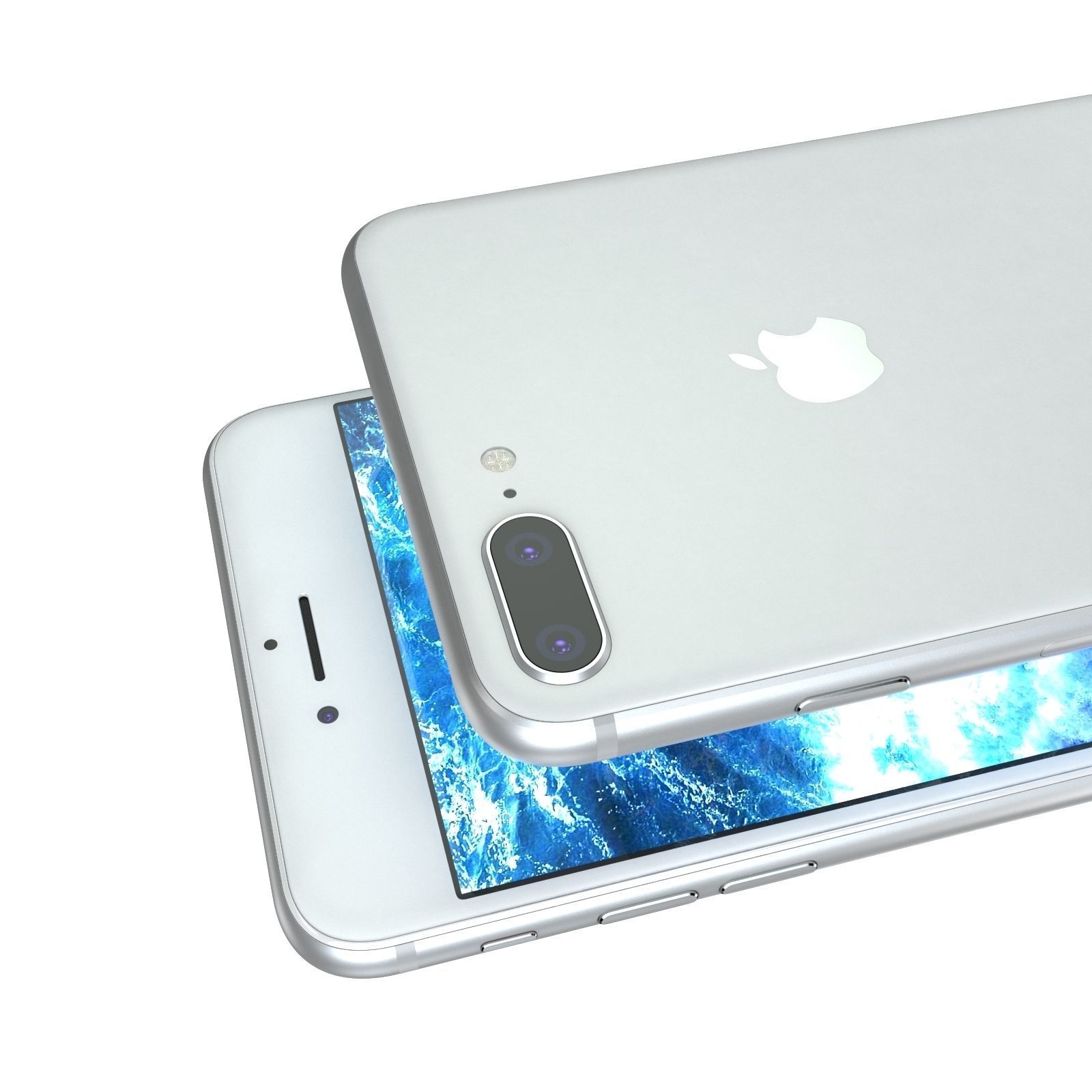 Apple iPhone 8 Plus All Colors 3D model_17