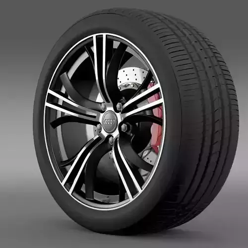 Audi R8 V10 Exclusive wheel
