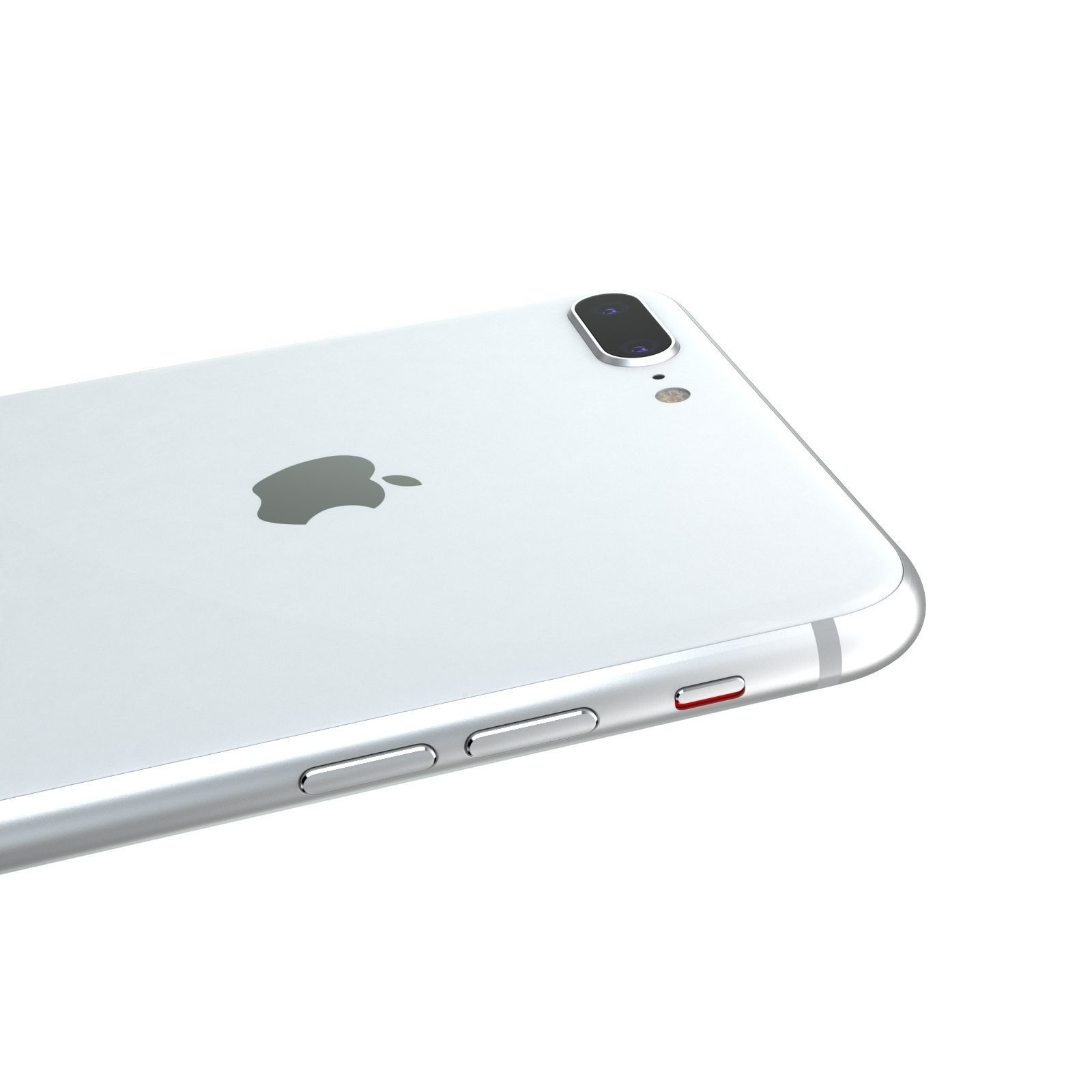 Apple iPhone 8 Plus Silver 3D model_10