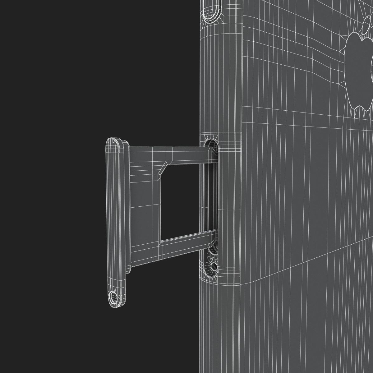 Apple iPhone 8 Plus Silver 3D model_24