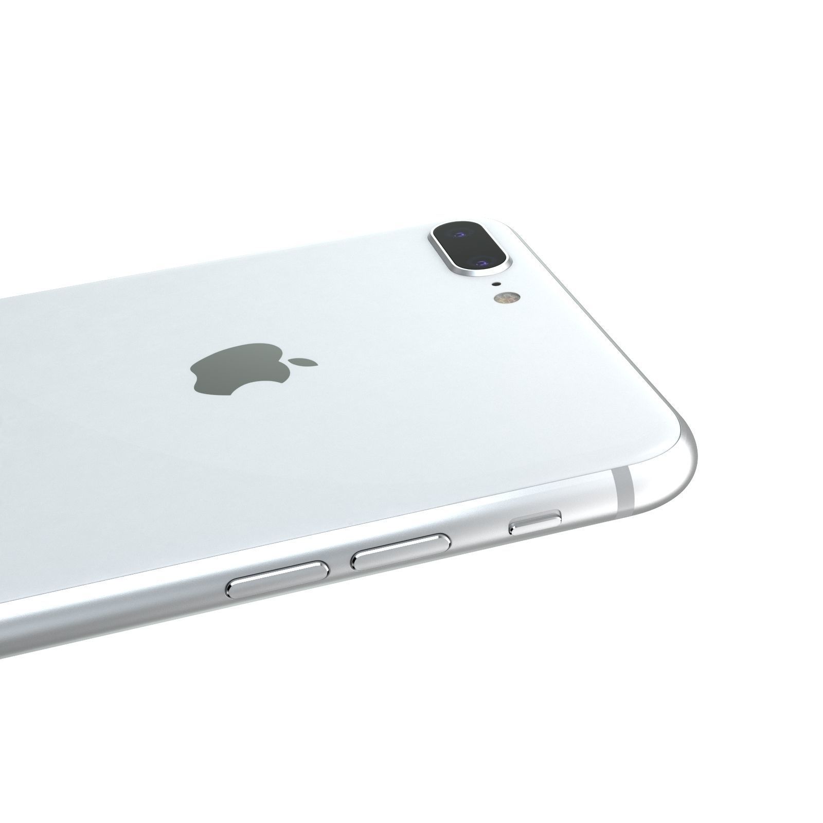 Apple iPhone 8 Plus Silver 3D model_9