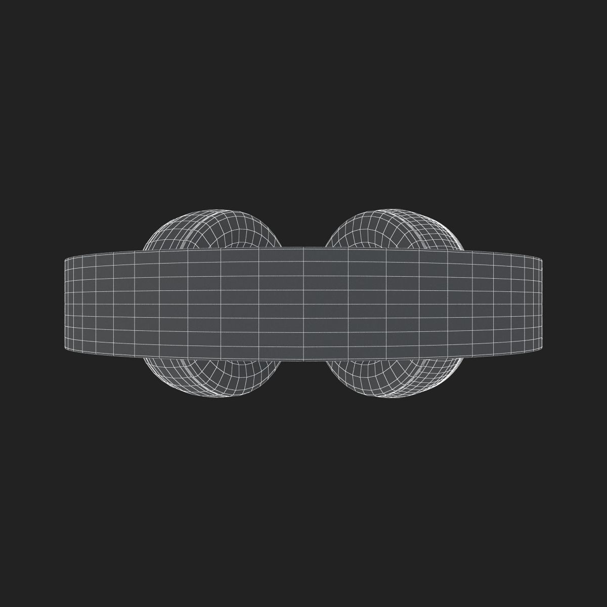 Apple Beats Studio3 Wireless OverEar Headphones Shadow Gray 3D model_13