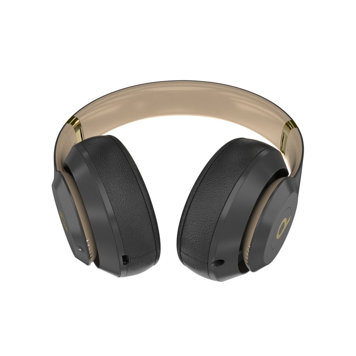 Apple Beats Studio3 Wireless OverEar Headphones Shadow Gray 3D model_1