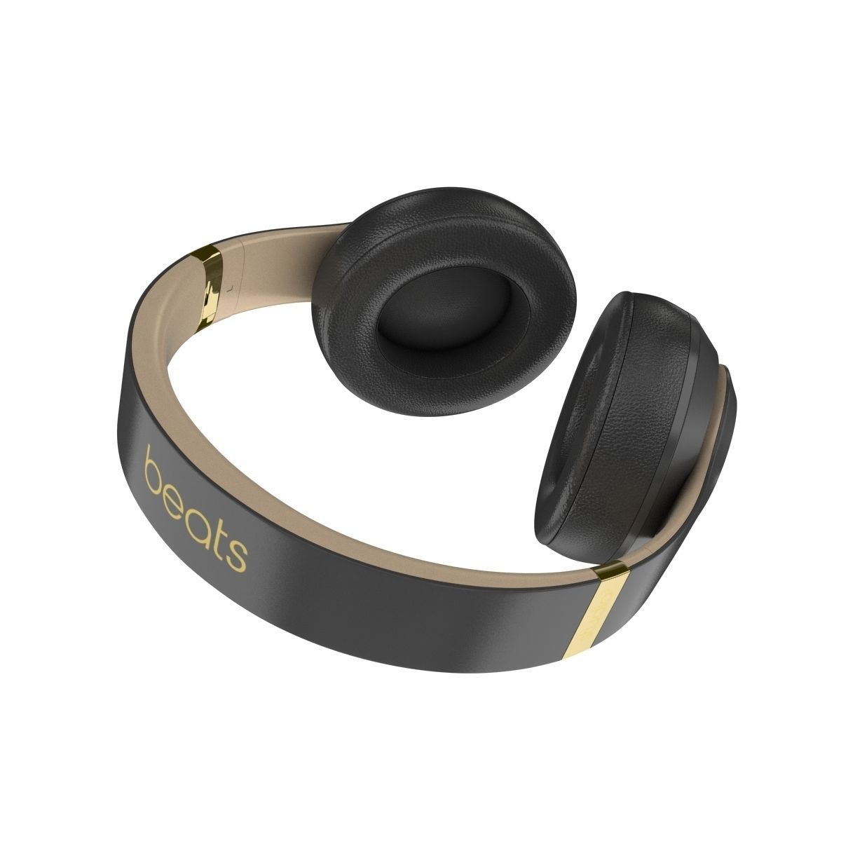 Apple Beats Studio3 Wireless OverEar Headphones Shadow Gray 3D model_11