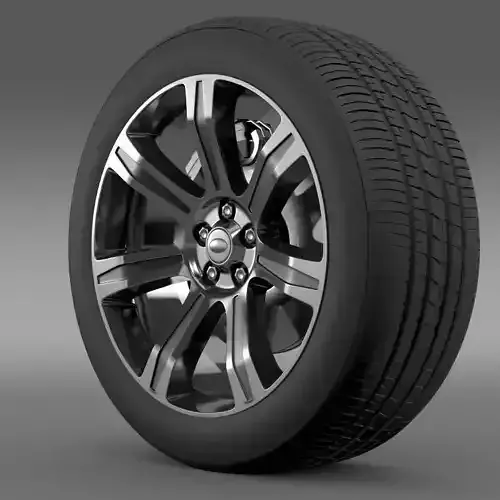 RangeRover Autobiography black wheel