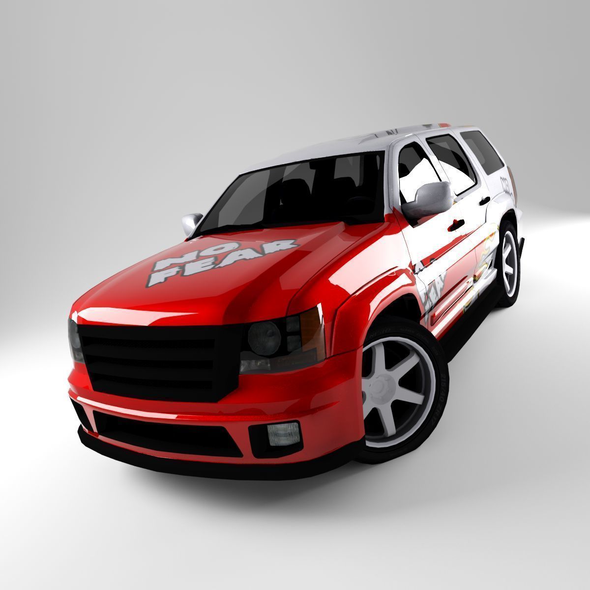 Car Rock Low-poly 3D model_15