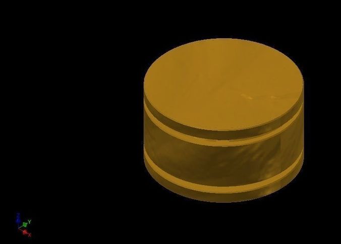 Bearing adapter R188 to 608 for Fidget Speener  3D model