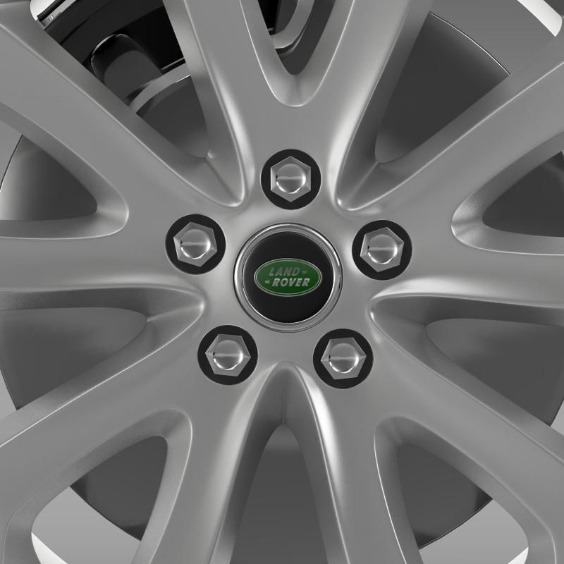 RangeRover Vogue SDV8 wheel 3D model_4