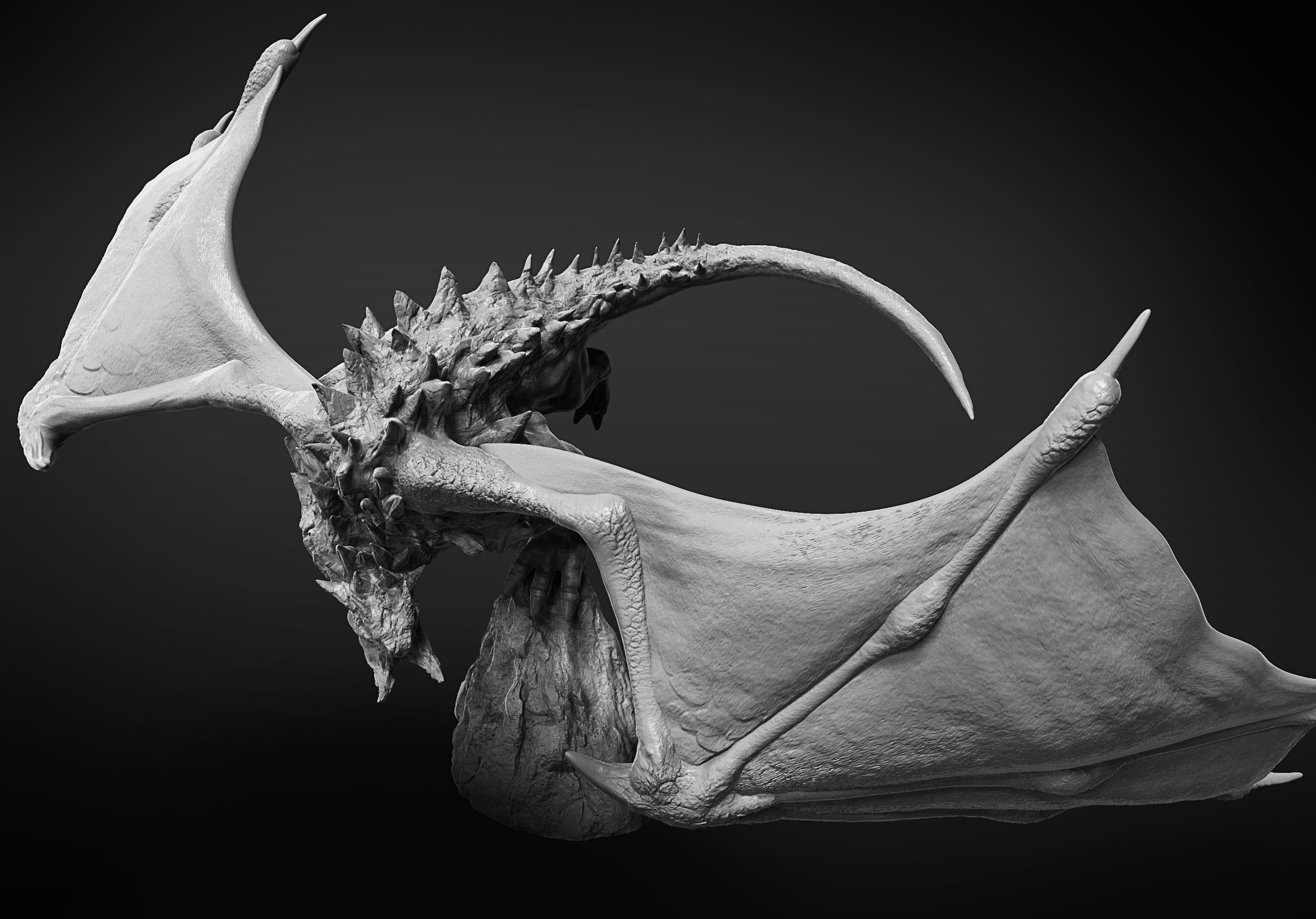 Dragon 3D model_1