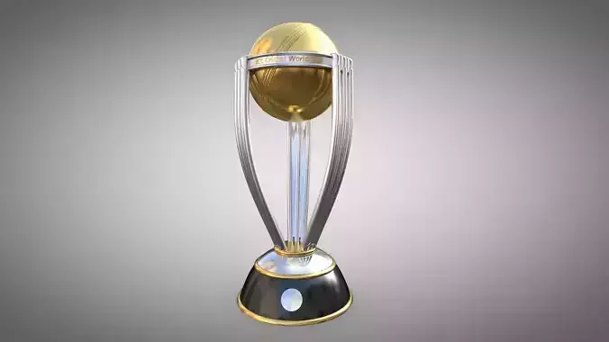 World cup cricket trophy