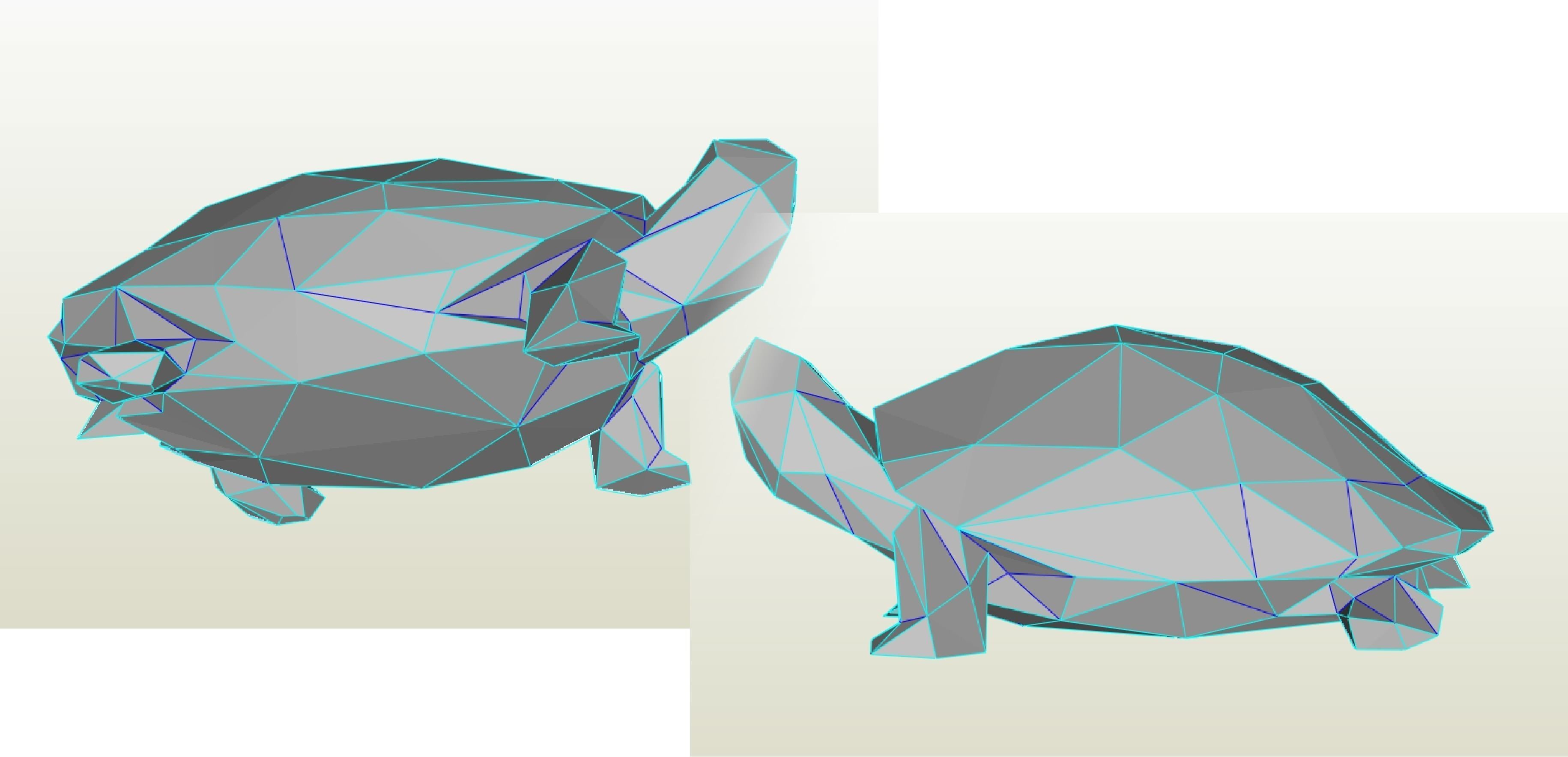 Hungry Turtle - Gdal 3D print model_3