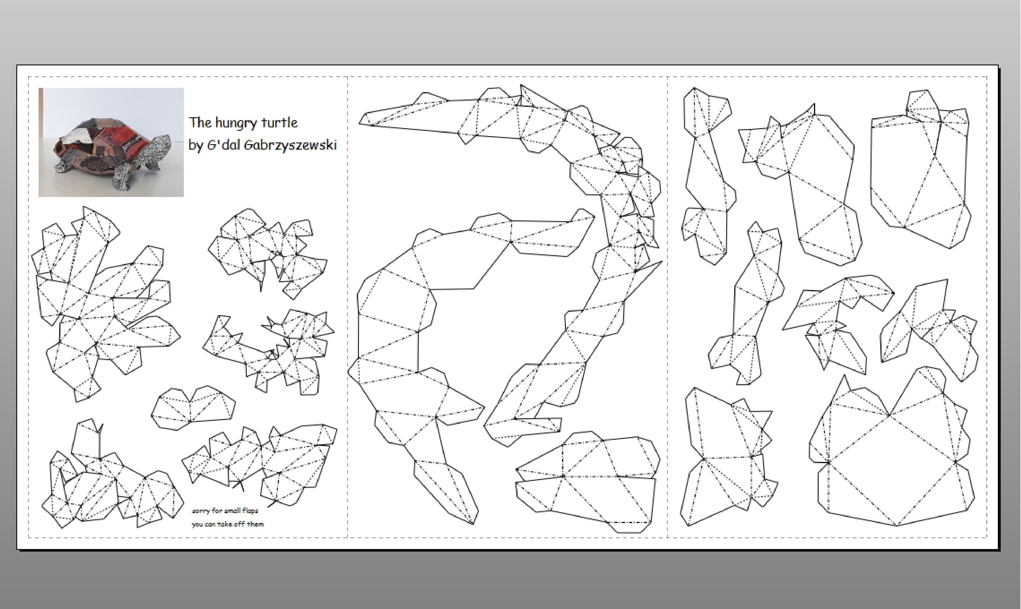 Hungry Turtle - Gdal 3D print model_4