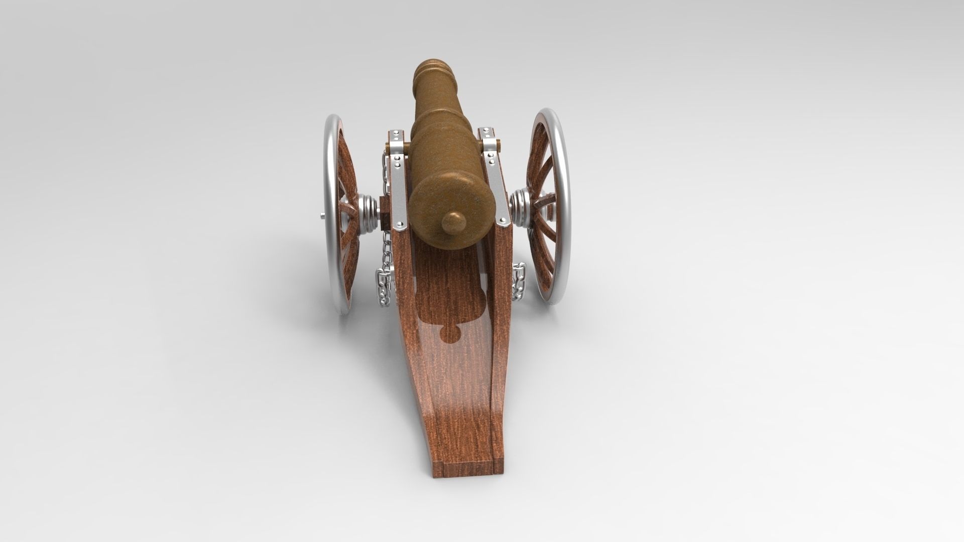 cannon 3D model_1