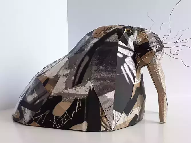 Walrus in water - Gdal