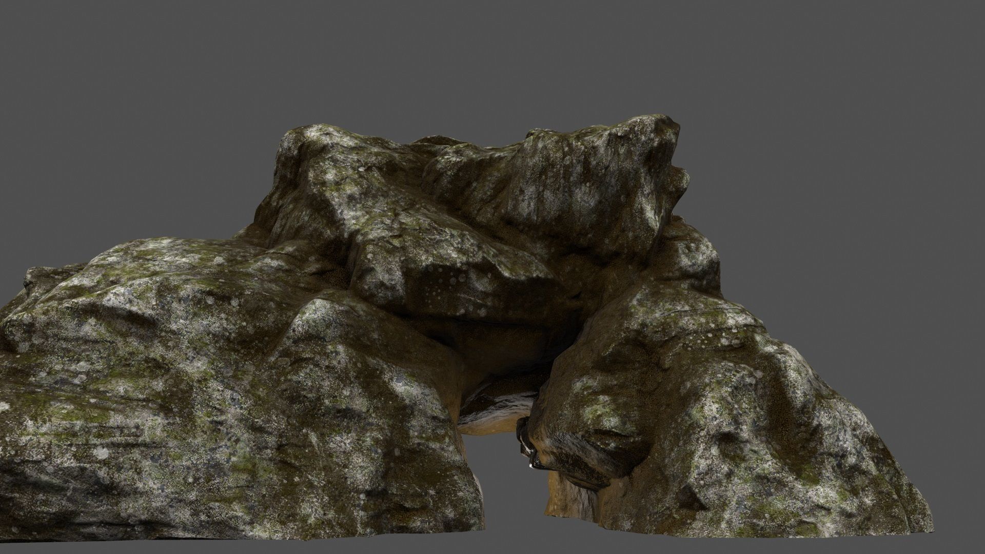 skul cave 09 Low-poly 3D model_4