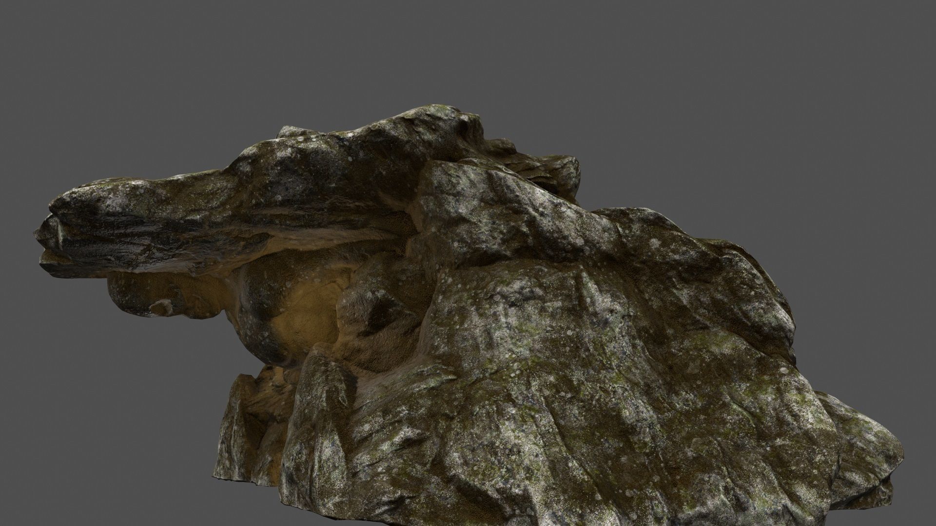 skul cave 09 Low-poly 3D model_8