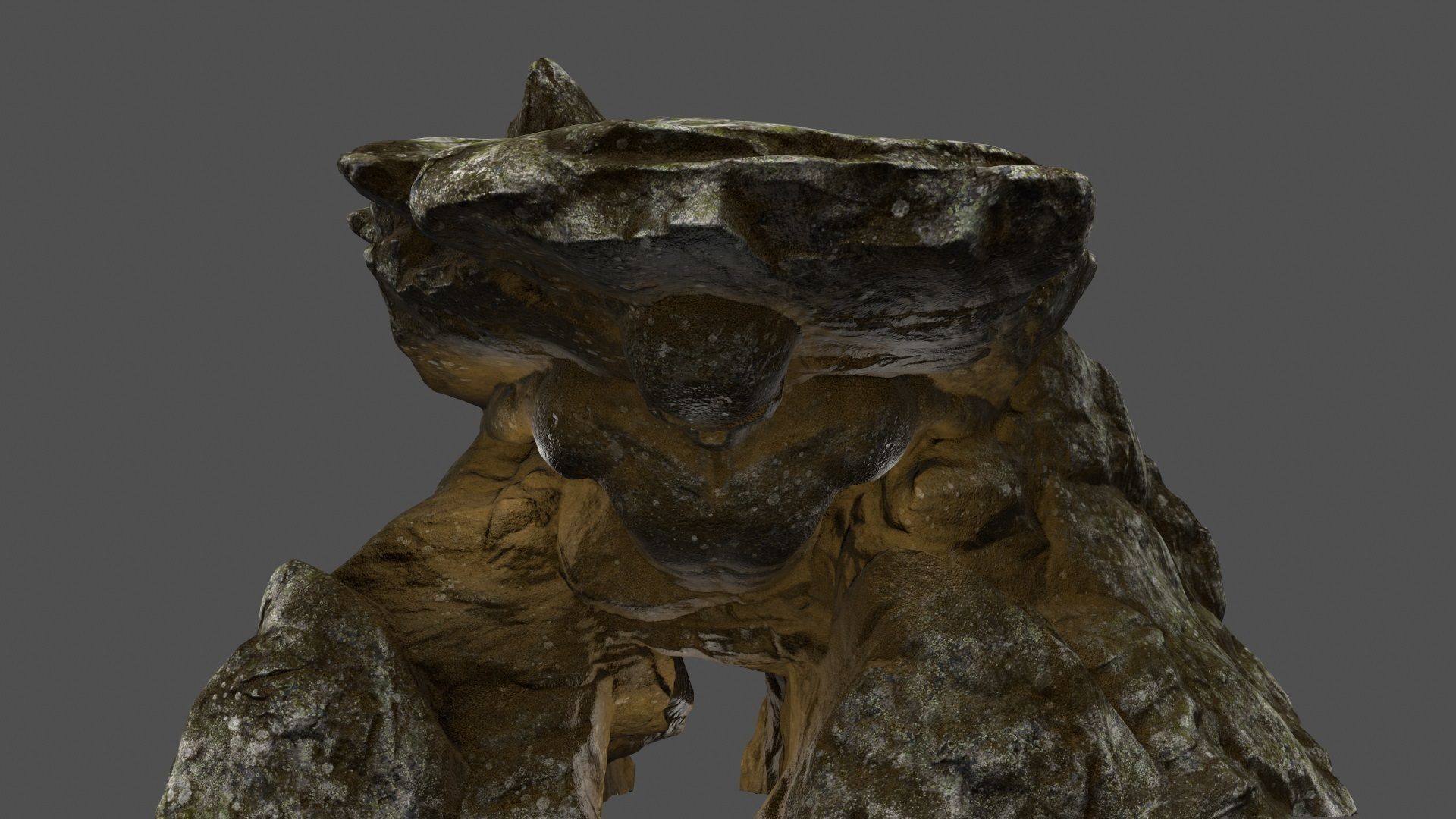 skul cave 09 Low-poly 3D model_1