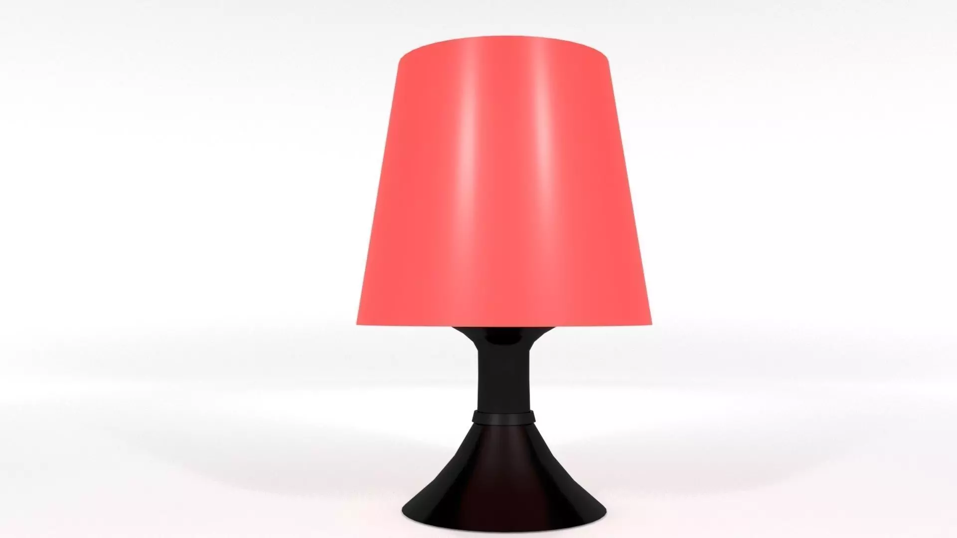Lamp Light Low-poly 3D model_0