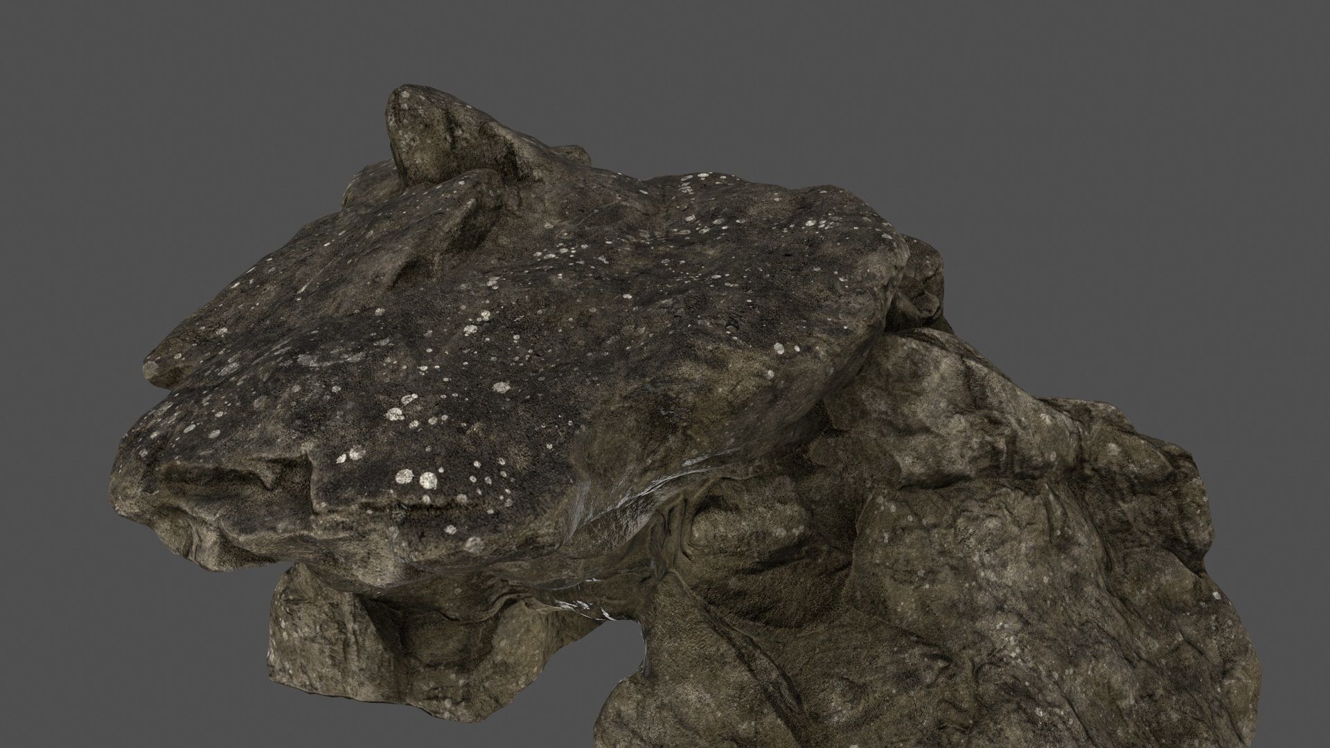 skul cave 011 Low-poly 3D model_4