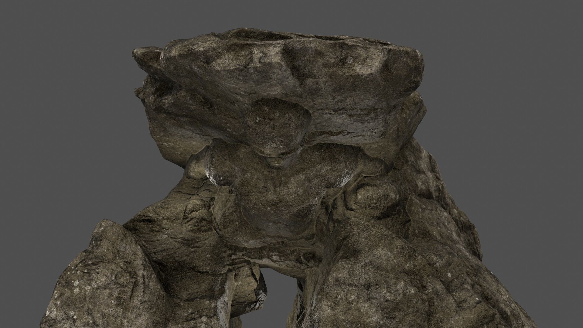 skul cave 011 Low-poly 3D model_2