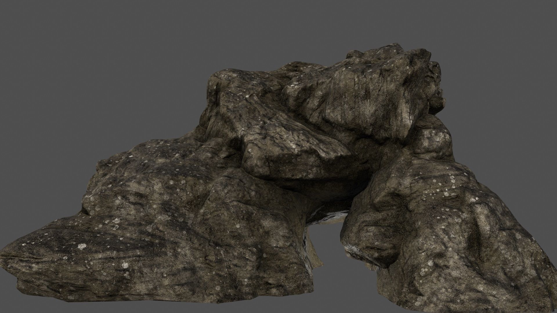 skul cave 011 Low-poly 3D model_10