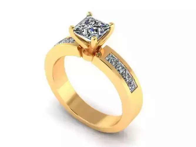 Solitaire Ring R03