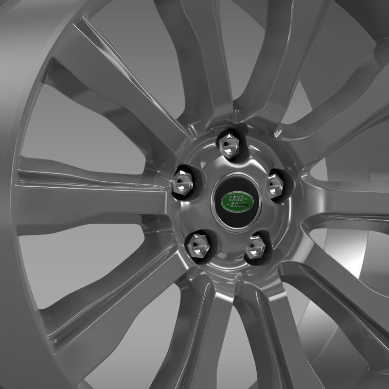 RangeRover Supercharged rim 3D model_5