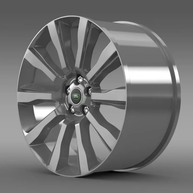 RangeRover Supercharged rim 3D model_0