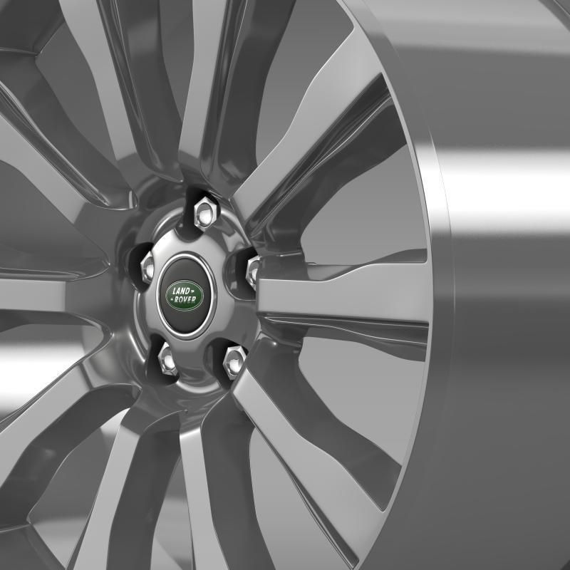 RangeRover Supercharged rim 3D model_2