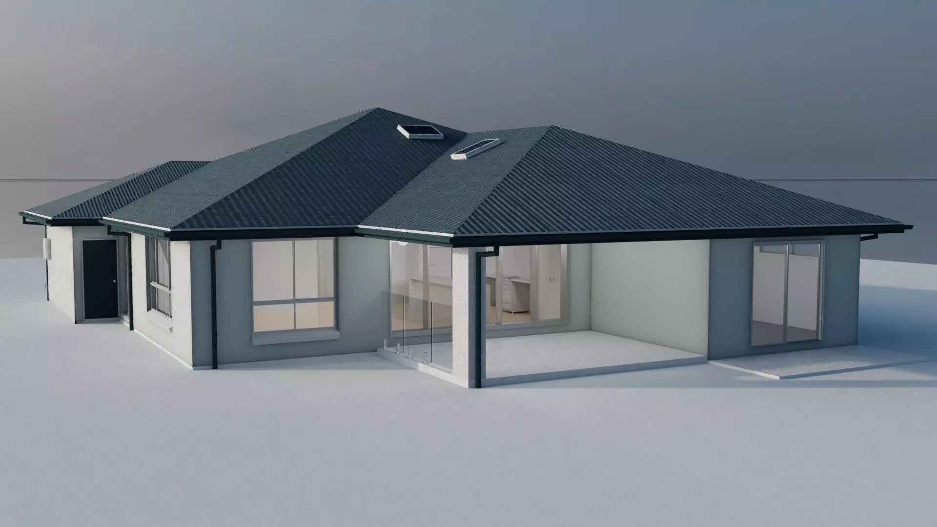 House Hurley 3D model_0