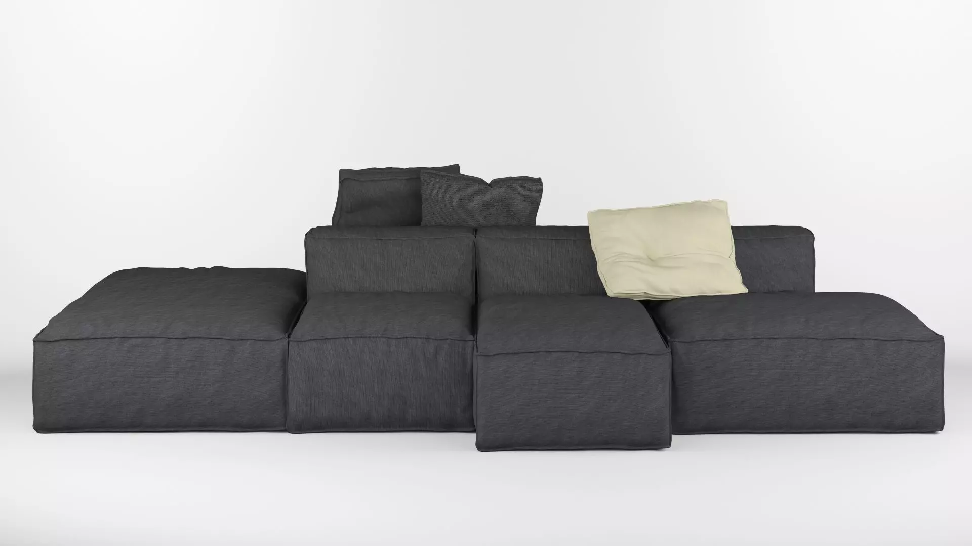 Bonaldo Peanut B 01 Pillows 3D model