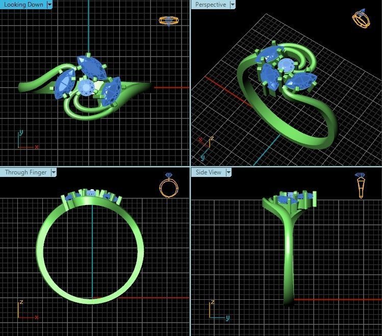 Ring R0365 3D print model_2