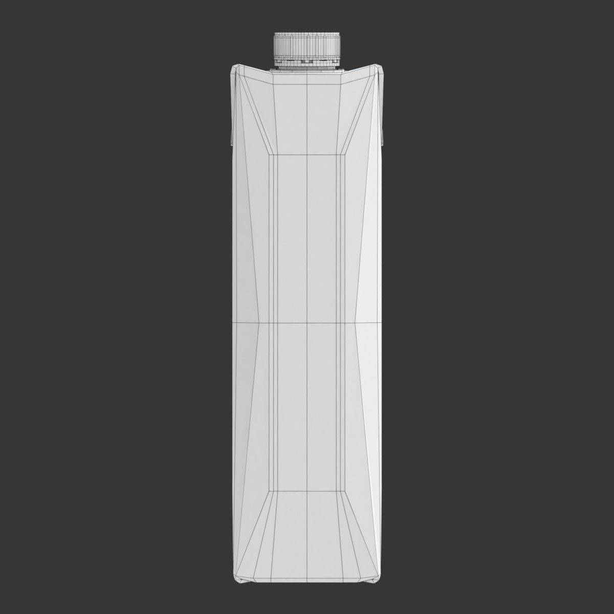 Juice Carton Box 3D model_22