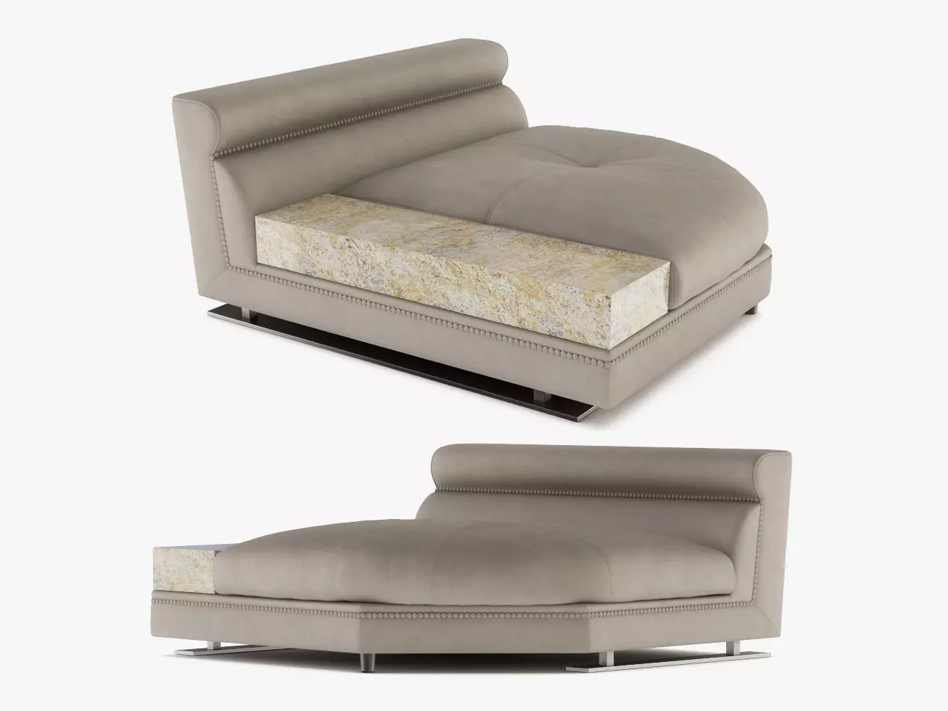 Longhi - Ansel sofa 06 3D model