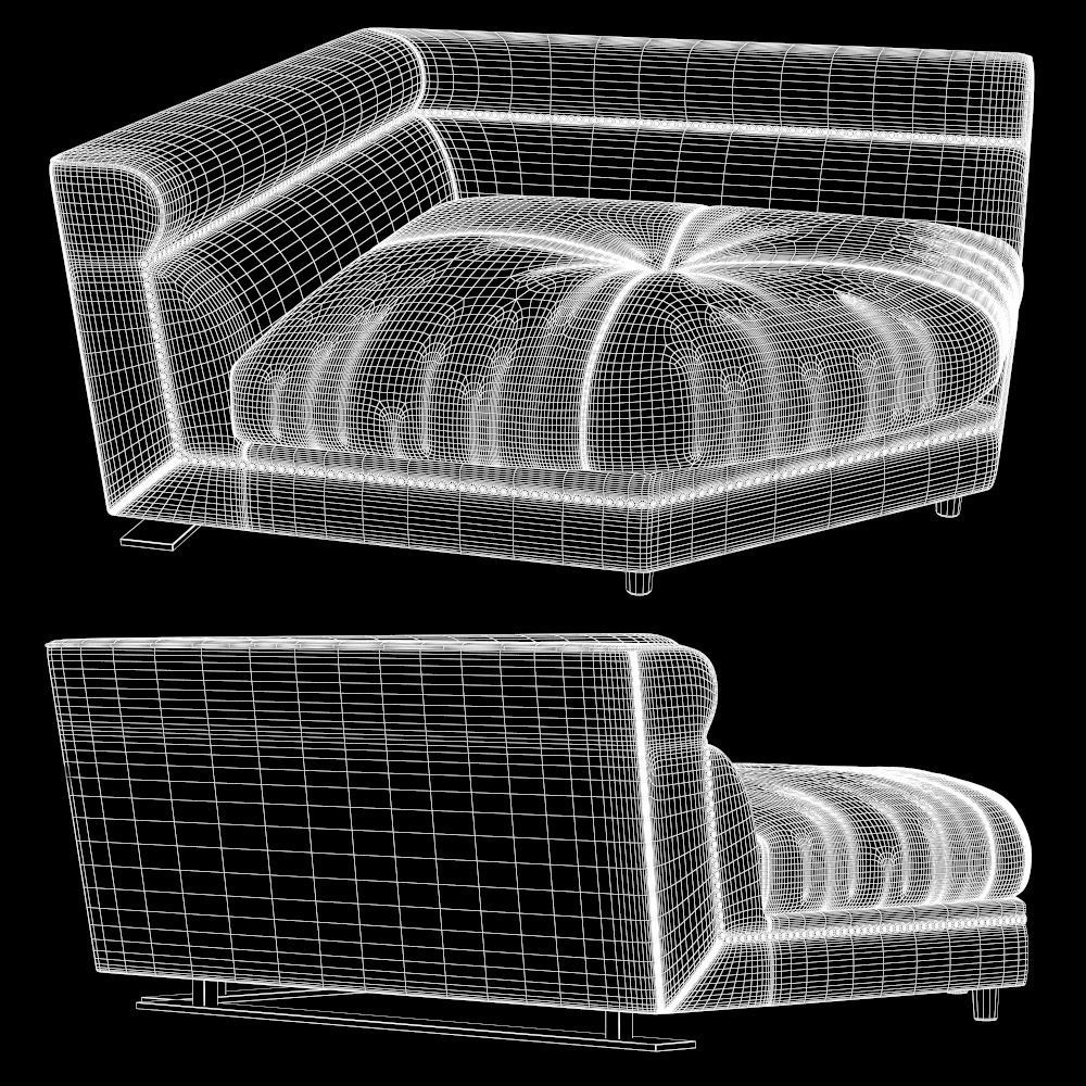 Longhi - Ansel sofa 05  3D model_1