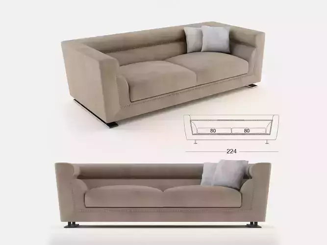 Longhi - Ansel sofa 02 