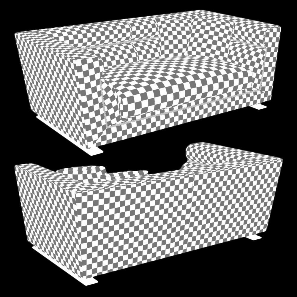 Longhi - Ansel sofa 01  3D model_2