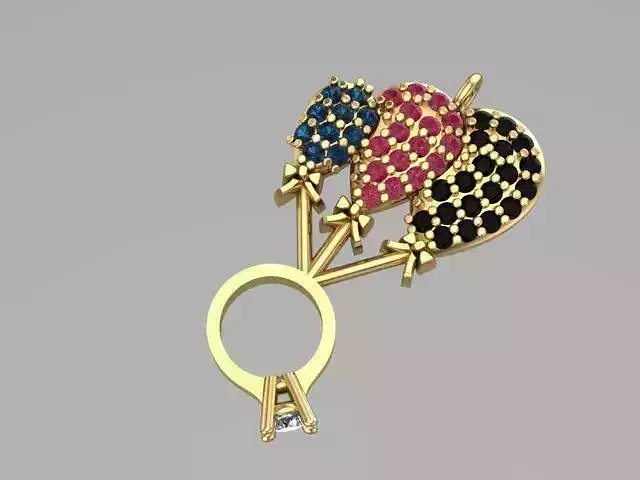 necklaces2 hot air balloon ring