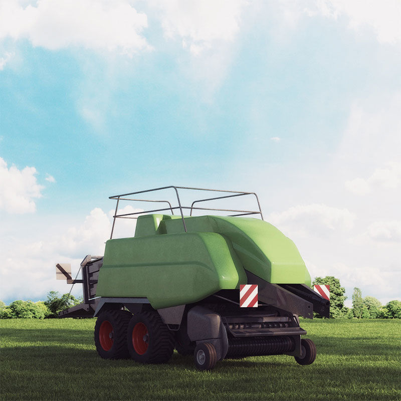 Archmodels vol 146 - highly detailed agricultural machinery 3D model_5
