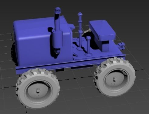 Tractor 3D model