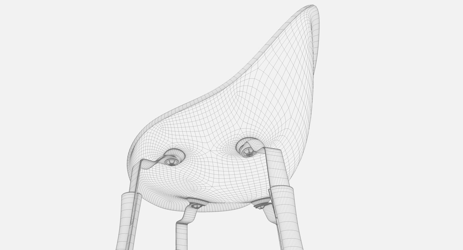Adjustable chair 3D print model_8