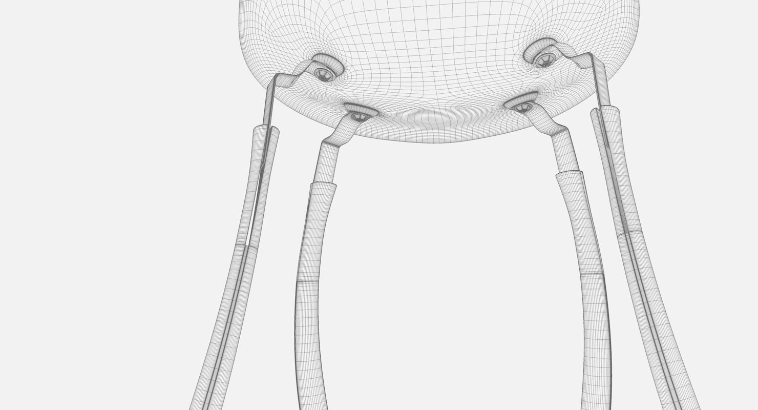 Adjustable chair 3D print model_9